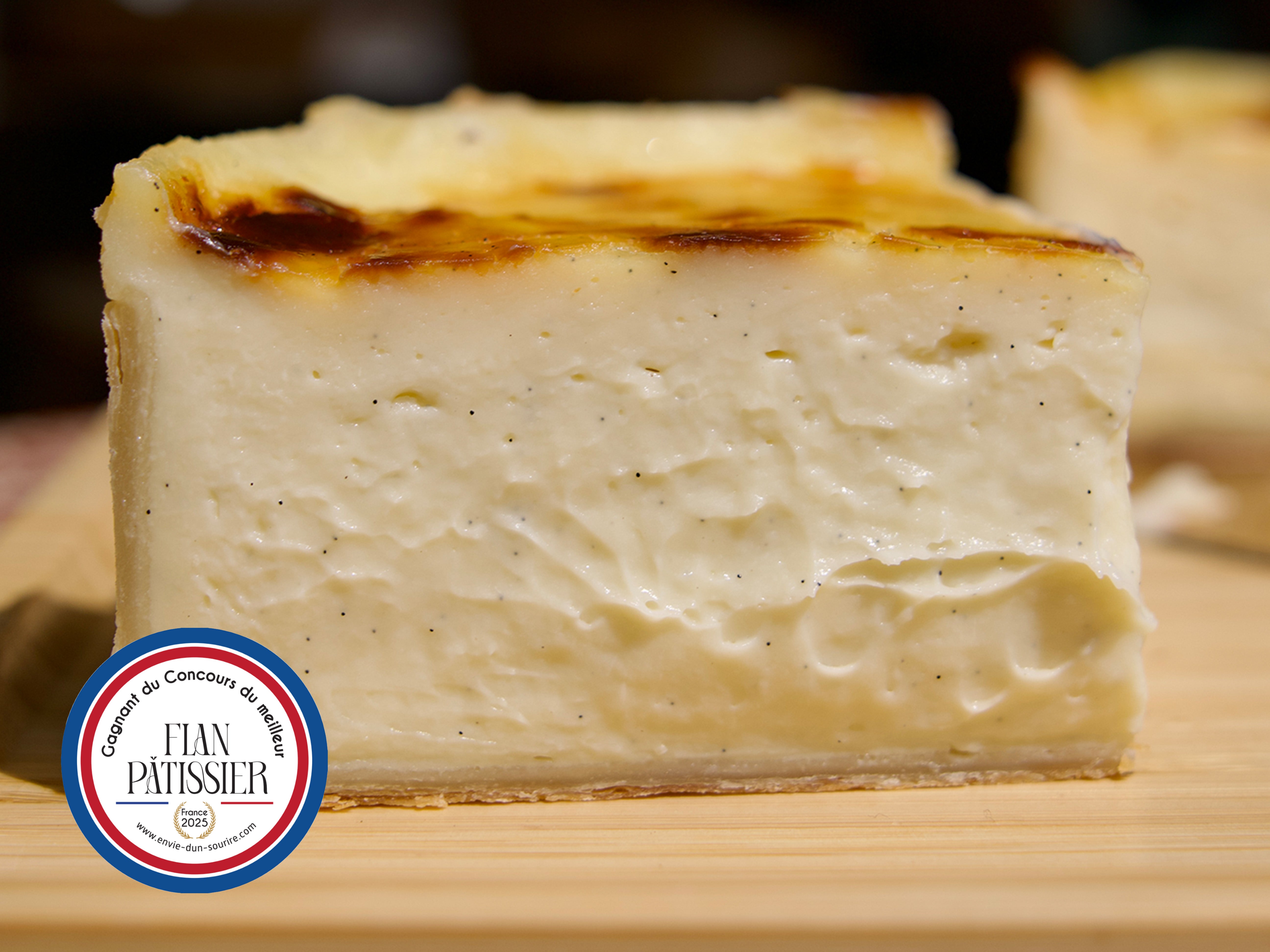 Flan vanille à cuire - élu meilleur flan de france