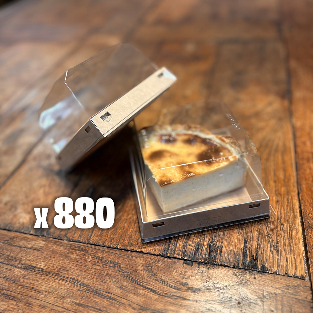 Boite à flans - Carton de 880 unités ( 0.40c / unité )